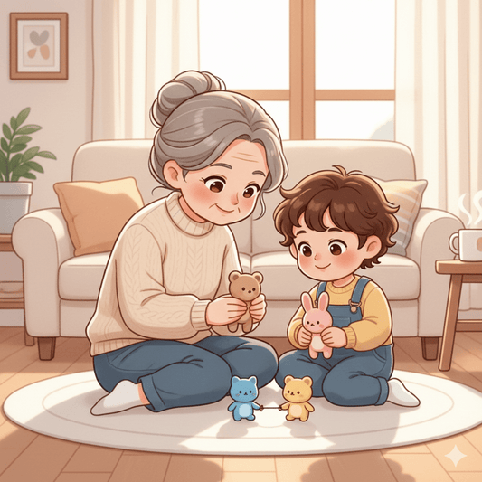 El valor del juego compartido entre abuelos y nietos - MochiZoo